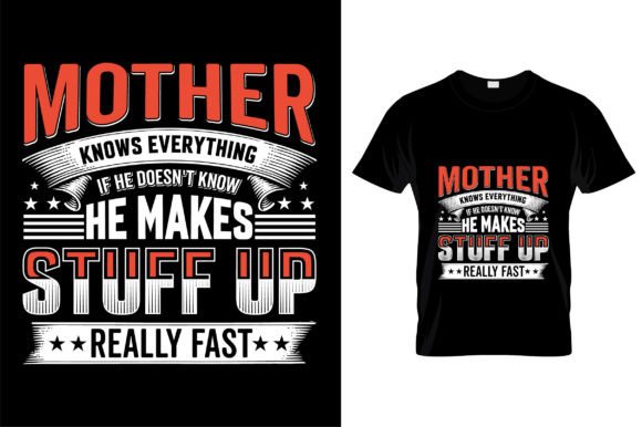 Review: Mother T-Shirt Design Motivational Quote