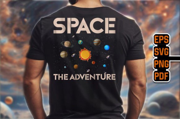 Reviewing Space the Adventure Astronomy T-Shirt for Embroidery