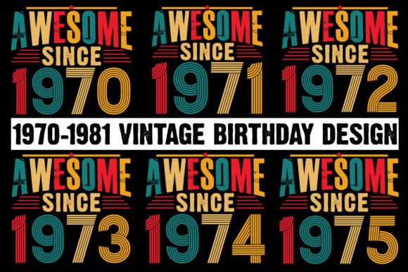 Reviewing the 1970-1981 Vintage Birthday Design for Embroidery