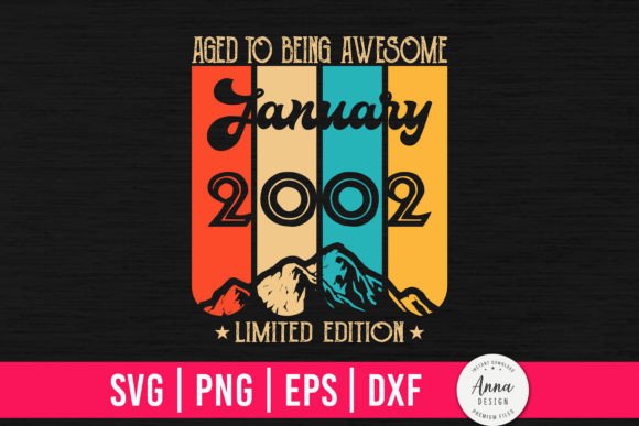 Reviewing Vintage 2002 22nd Birthday Embroidery