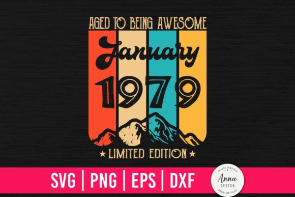 Vintage 1979 45th Birthday Design Review